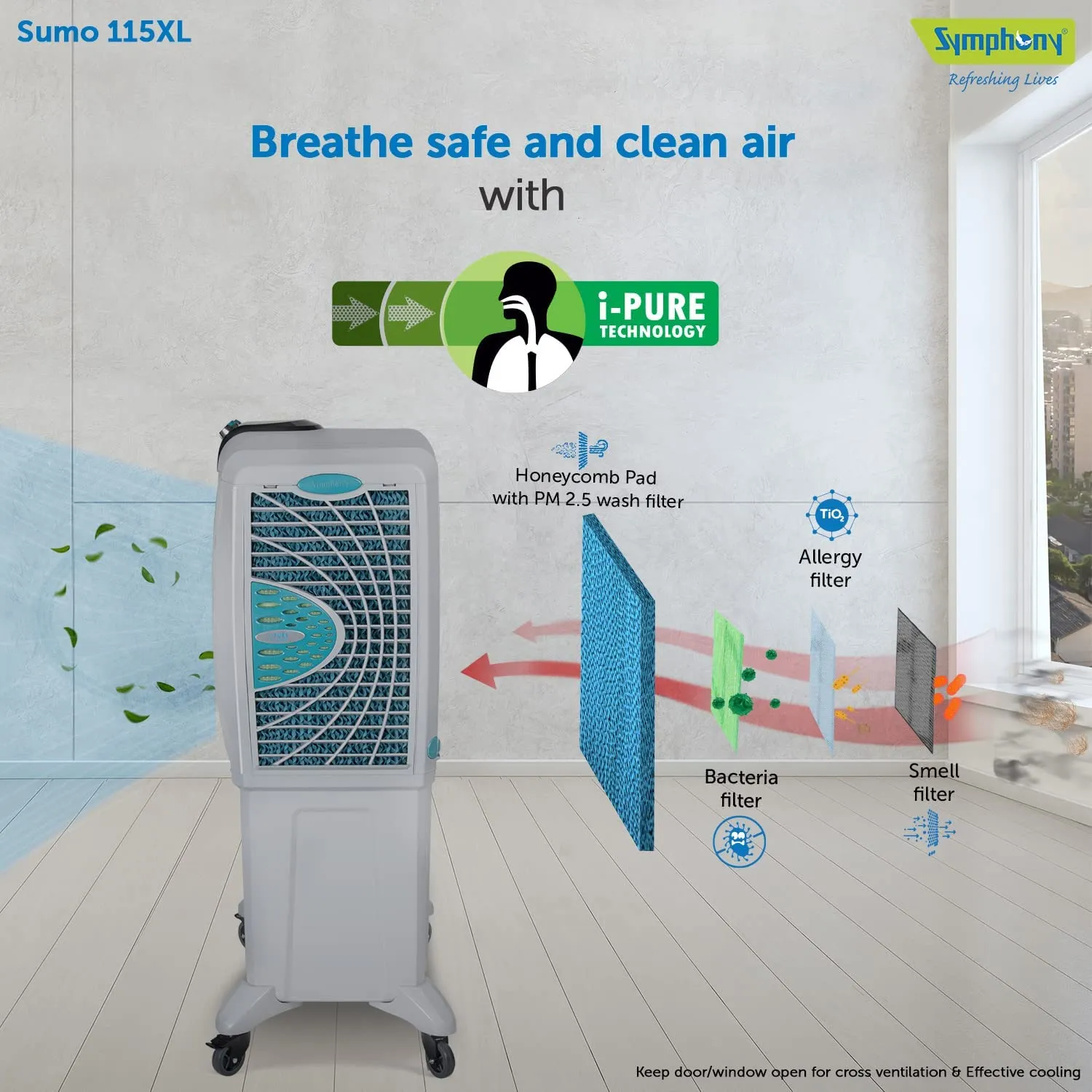 Symphony Sumo Symphony Air Cooler I Pure Technology Symphony 115