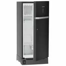 Liebherr DFBBSD 1925, 191L 4 Star Pure Single-door refrigerator with iCoolTouch UI, Foot Pedal, Base Drawer, 20 Years Warranty on Compressor, Black Steel