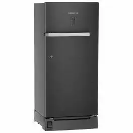 Liebherr DFBBSD 1925, 191L 4 Star Pure Single-door refrigerator with iCoolTouch UI, Foot Pedal, Base Drawer, 20 Years Warranty on Compressor, Black Steel