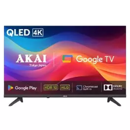 Akai 50 Inch QLED TV (AL50GQU-SFWS, Black)