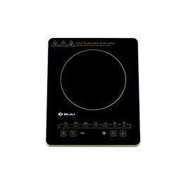 Bajaj Magnifique 2000W Induction Cooktop with Insect Protection Pan Sensor Technology 7 Auto Cook Indian Menus Polished Glass with Premium Dual Tone Touch Buttons Black Gold Electric Stove 0
