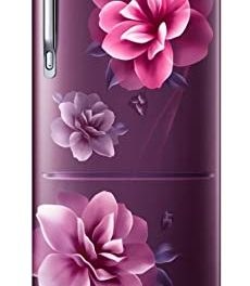 Samsung 183L 3 Star Inverter Direct Cool Single Door Refrigerator RR20C1823CRHLCamellia Purple Base Stand Drawer 2023 Model 0