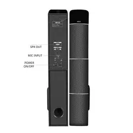 AKAI Audio TS 90 20 90W Wireless Bluetooth Tower Speaker with Wireless Mic Black 0 1