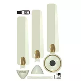 Atomberg Efficio 1200 mm BLDC Motor with Remote 3 Blade Ceiling Fan Pearl Ivory Pack of 1Formerly Gorilla 0 2
