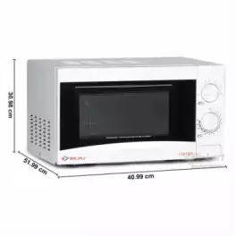 BAJAJ 17L Solo Microwave Oven White Color (1701MT) Dynamic Distributors