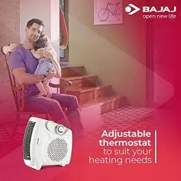 Bajaj Majesty RX10 2000 Watts Heat Convector Room Heater White ISI Approved 0 1