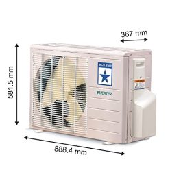 Blue Star 2 Ton 3 Star Convertible 4 in 1 Cooling Inverter Split AC Copper Smart Ready Auto Defrost Multi SensorsStabalizer Free Operations Dust Filters Blue Fins 2023 Model IA324YNU White 0 4