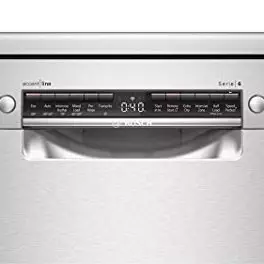 Bosch 14 Place Settings free standing Dishwasher SMS6HVI01I Fingerprint free steel 0 1