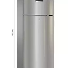 Bosch 263L 3 Star Inverter Frost Free Double Door Refrigerator CTN27S03NI Sparkly Steel 0 1