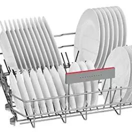 Bosch 60 cm Stainless Steel 13 Place Settings Fully Built in Dishwasher SMV46KX01E 0 0