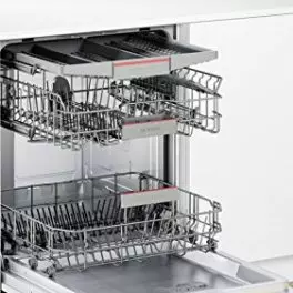 Bosch 60 cm Stainless Steel 13 Place Settings Fully Built in Dishwasher SMV46KX01E 0 3