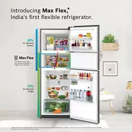 Bosch MaxFlex Convert 332L Inverter Frost Free Triple Door Refrigerator Convertible CMC33S05NIConvertibleSteel 2022 Model 0 0