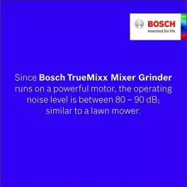 Bosch TrueMixx Black 500 Watt Joy Mixer Grinder 3 Jars MGM2133BIN 0 2
