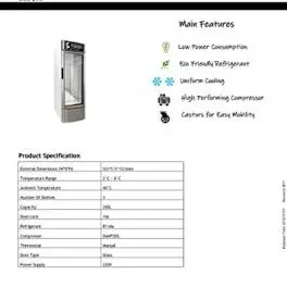 Elanpro ECG 205 Visi Cooler Single Door 200L with No Cost EMI Offer Life Time Warranty 0 1