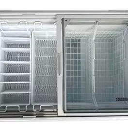 ElanproEKG 405 A Flat Glass Top Freezer 400L 0 1