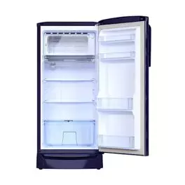 Godrej 180 L 3 Star Direct Cool Single Door Refrigerator RD EMARVEL 207C TDF FU BL Fusion Blue Base Stand with Drawer 2022 Model 0 1