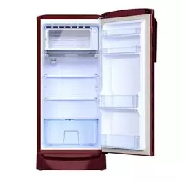 Godrej 180 L 3 Star Turbo Cooling Technology With 24 Days Farm Freshness Direct Cool Single Door Refrigerator2023 Model RD EMARVEL 207C TDF FU WN Fusion Wine 0 1