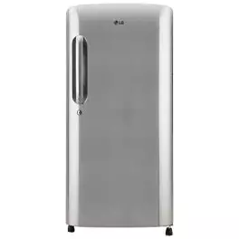LG 185 L 3 Star Direct Cool Single Door Refrigerator GL B201APZD Shiny Steel Fast Ice Making Gross Volume 190 L 0