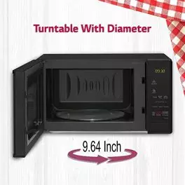 LG 20 L Solo Microwave Oven MS2043DB Black 0 4