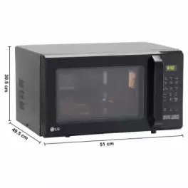LG 28 L Convection Microwave Oven Black Color (MC2846BG) Dynamic