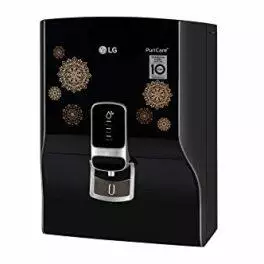 LG WW155NPB 8 litres ROUV Water Purifier with Digital Sterilizing care and In Tank UV LED 0 5