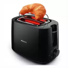 PHILIPS 600W - Pop Up Toaster, Black Color www.dynamicdistributors.in 1