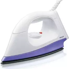 PHILIPS Dry Iron 1000w with Indicator Light, Purple Color (HI113) Dynamic