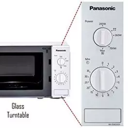 Panasonic 20L Solo Microwave OvenNN SM255WFDGWhite 0 2
