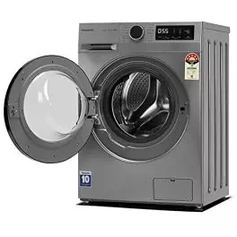 Panasonic 6 kg 5 Star Fully Automatic Front Loading Washing Machine NA 106MB3L01 Grey 0 4