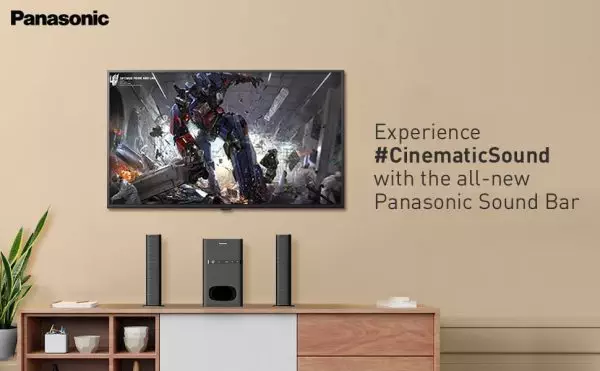 Panasonic Sc Ht260Gw K 80 W 21 Ch USB Auxiliary Multimedia Speaker System with Convertible Soundbar and Multi Connectivity Option Black 0 2