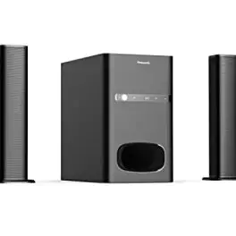 Panasonic Sc Ht260Gw K 80 W 21 Ch USB Auxiliary Multimedia Speaker System with Convertible Soundbar and Multi Connectivity Option Black 0