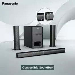 Panasonic Sc Ht480Gw K 100W 41 Channel Auxiliary USB Micro USB Soundbar Black 0 1