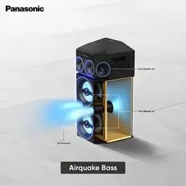 Panasonic Sc Ua30Gw K 300W Bluetooth Usb Wireless Party Speakers Black 0 0