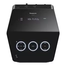 Panasonic Sc Ua7Gw K 1700W Compact High Power Wireless Bluetooth Audio Party Speaker System with Karaoke Black 0 2