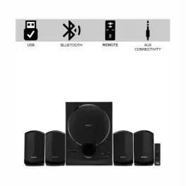 SONY 80W Bluetooth Home Theater, Black Color, 4.1 Channel (SA D40) Dynamic Distributors Electronics Showroom