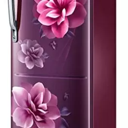 Samsung 183L 3 Star Inverter Direct Cool Single Door Refrigerator RR20C1823CRHLCamellia Purple Base Stand Drawer 2023 Model 0 1