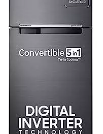 Samsung 322L 3 Star Convertible 5 In 1 Digital Inverter Frost Free Double Door Refrigerator RT37C4523B1HLBlack Doi 2023 0
