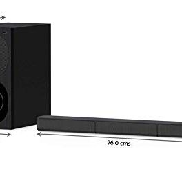 Sony HT S20R Real 51ch Dolby Digital Soundbar for TV with subwoofer and Compact Rear Speakers 51ch Home Theatre System 400WBluetooth USB Connectivity HDMI Optical connectivity 0 1