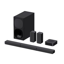 Sony HT S40R Real 51ch Dolby Audio Soundbar for TV with Subwoofer Wireless Rear Speakers 51ch Home Theatre System 600W Bluetooth USB Connectivity HDMI Optical Connectivity Sound Mode 0