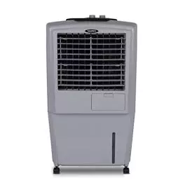 Symphony HiFlo 27 Personal Air Cooler For Home with Powerful Blower Honeycomb Pads i Pure Technology and Low Power Consumption 27L Gray 0