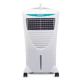 Symphony Hicool i Personal Air Cooler For Home with Remote with Honeycomb Pad Powerful Blower i Pure Technology and Low Power Consumption 31L White 0