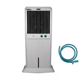 Symphony Storm C 100 XL Desert Air Cooler For Home with Honeycomb Pads Powerful Fan i Pure Technology and Low Power Consumption 100L White 0