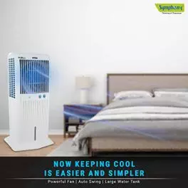 Symphony Storm C 100 XL Desert Air Cooler For Home with Honeycomb Pads Powerful Fan i Pure Technology and Low Power Consumption 100L White 0 4
