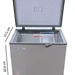 Voltas 150 Litre Single Door Hard Top Convertible Deep Freezer 150 Ltr Grey 0 4