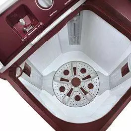 Voltas Beko 12 kg Semi Automatic Washing Machine Burgundy WTT120ABRT 0 1