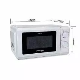 Voltas Beko 17 Litres Solo Microwave Oven Pre Heating Function MS17WM White 0