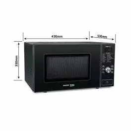 Voltas Beko 25 L Convection Microwave Oven MC25BD Black 0 3