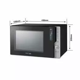 Voltas Beko 28 L Convection Microwave Oven 5 power levels MC28BD Black 0 3