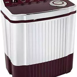Voltas Beko 7Kg Semi Automatic Top Loading Washing Machine WTT70DLIMBurgundy 0