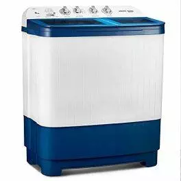 Voltas Beko 8 Kg 5 Star Semi Automatic Top Load Washing Machine WTT80DBLG Sky Blue 0